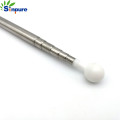 OEM Customized Stainless Steel Telescopic Pole with Metal Rob Ball